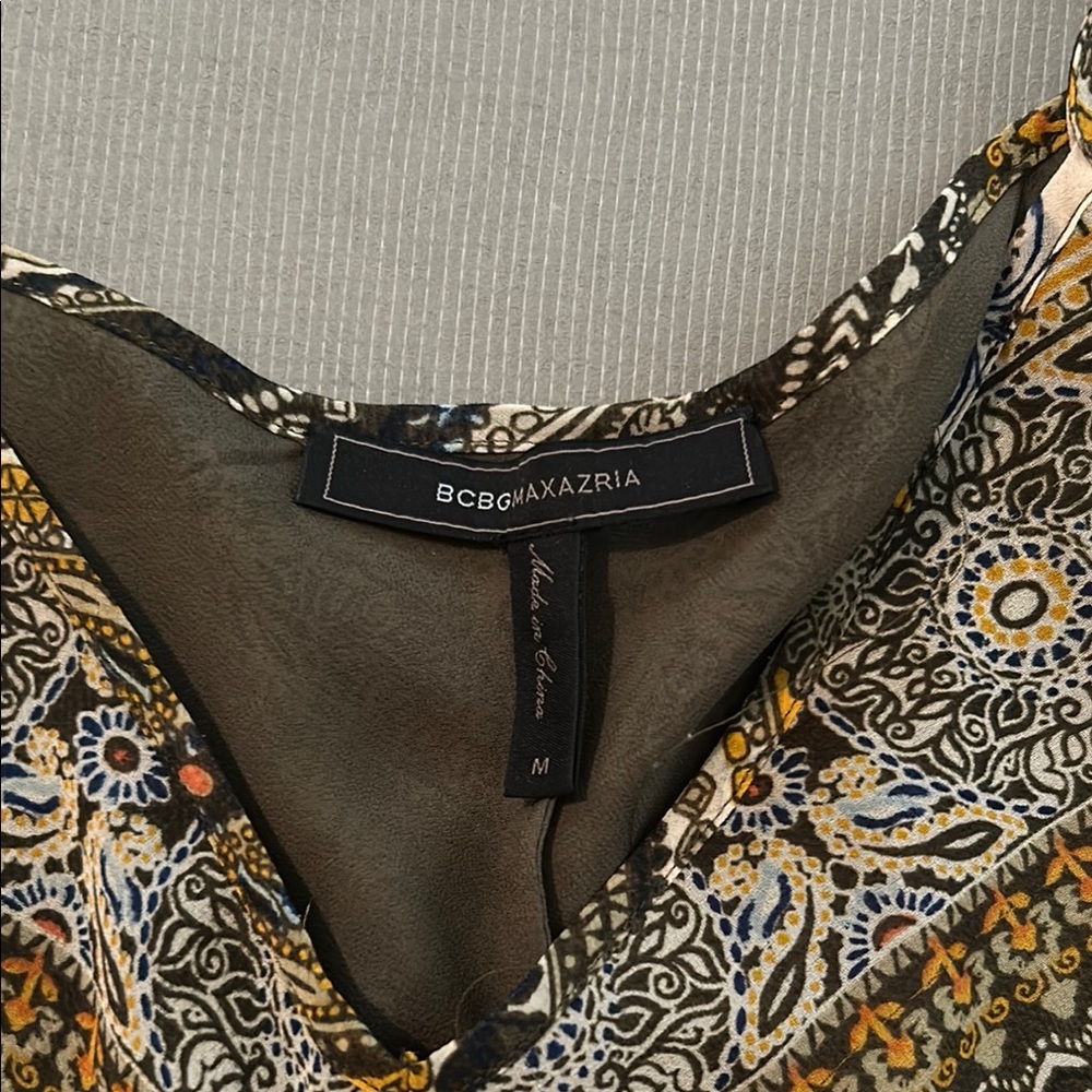 Bcbgmaxazria Multicolor Patterned Camisole - image 1